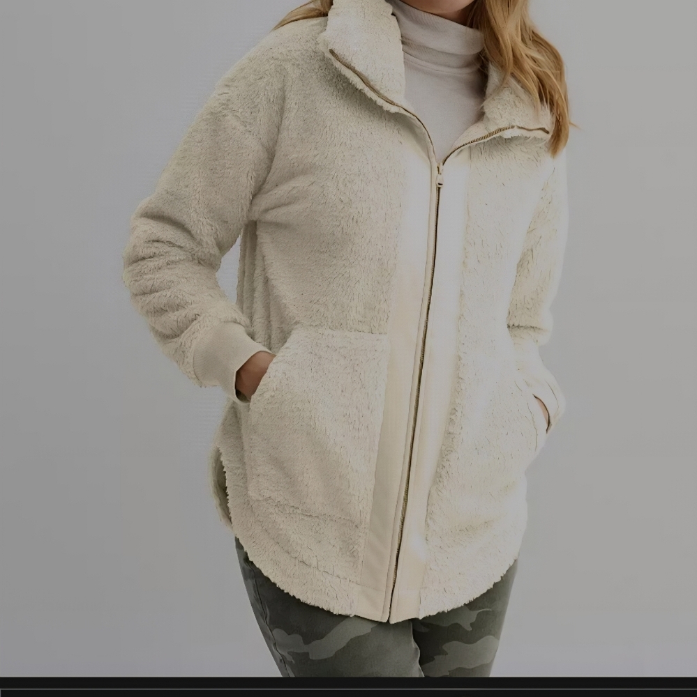 Sonoma Cream Teddy Jacket